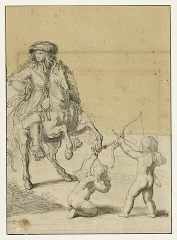 Louis XIV et deux amours, image 1/2