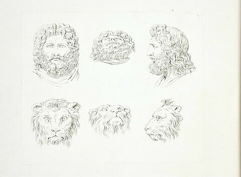 Têtes de Jupiter et têtes de lionnes, image 2/2