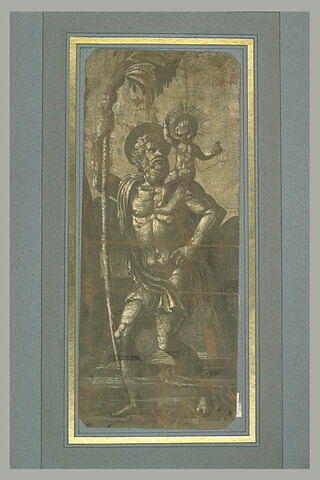 Saint Christophe portant l'Enfant, image 1/1