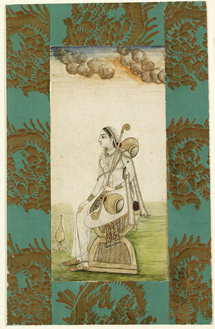 Jeune musicienne indienne, image 1/1