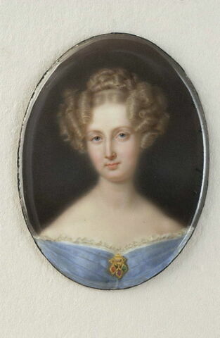 Portrait de Louise-Marie d'Orléans, reine des Belges