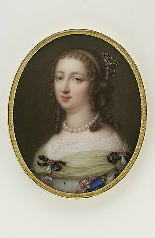 Portrait d'Anne d'Autriche d'après Pierre Mignard