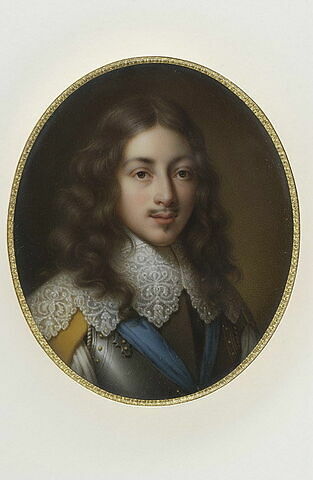 Portrait de Gaston de France, duc d''Orléans (1608-1660), deuxième fils de Henri IV, frère de Louis XIII