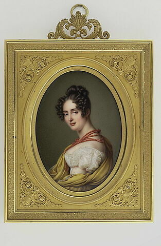 Portrait de Marie-Madeleine Marcoz, première vicomtesse de Senonnes
