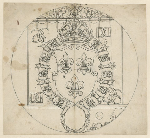 Vitrail : armes d'Henri II, roi de France, image 1/2