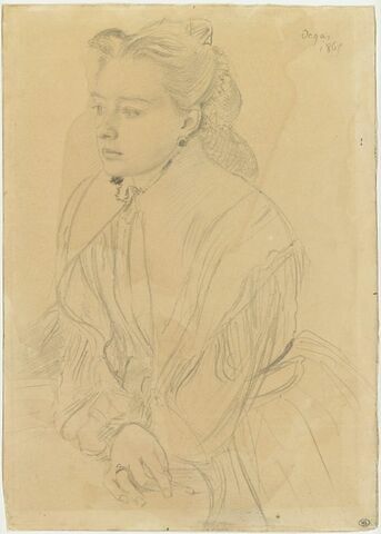 Portrait de Mademoiselle Hélène Hertel, image 1/2