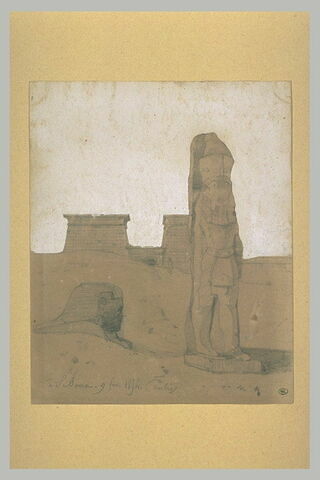 Ruines à Séboua, en Nubie