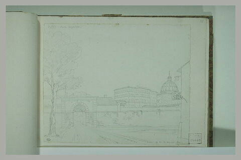 Vue de la Porta Angelica et du palais du Vatican, image 1/1
