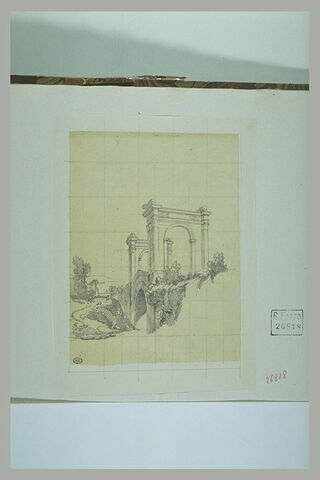 Saint-Chamas : pont avec arcs de triomphe aux extrémités, image 1/1