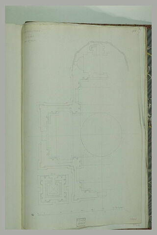 Montepluciano : plan de l'église San Biagio, image 1/1