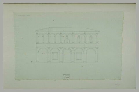 Montepulciano : façade de palais, image 1/1