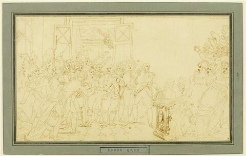 Le Départ de Louis XVIII des Tuileries, la nuit du 20 mars 1815, image 1/2