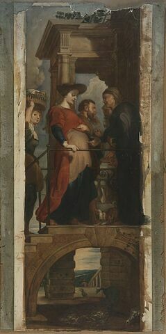 La Visitation, copie d'après Rubens