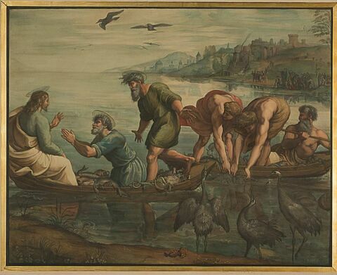La Pêche miraculeuse, copie d'après Raphaël