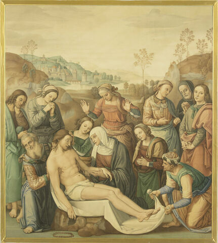 La Mort du Christ, copie d'après Le Pérugin