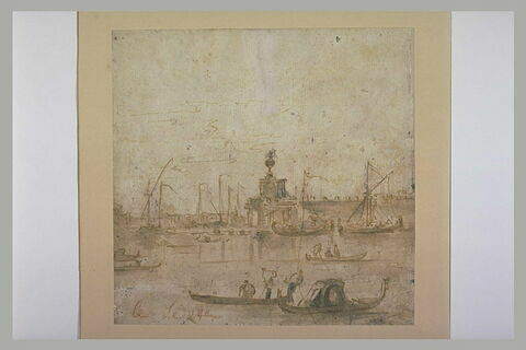 Vue de Venise, avec la Dogana au second plan, image 1/1