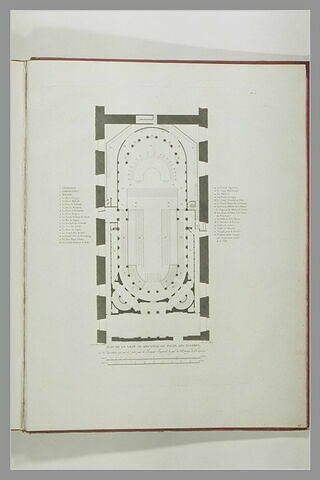 Plan de la salle de spectacle du Palais de Tuileries, image 1/1