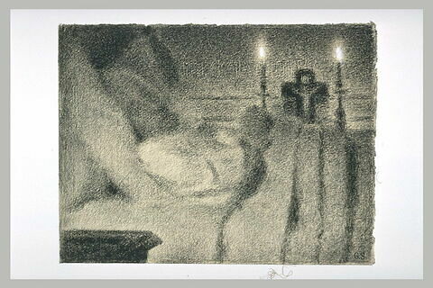 Anaïs Faivre Haumonté sur son lit de mort, image 1/1