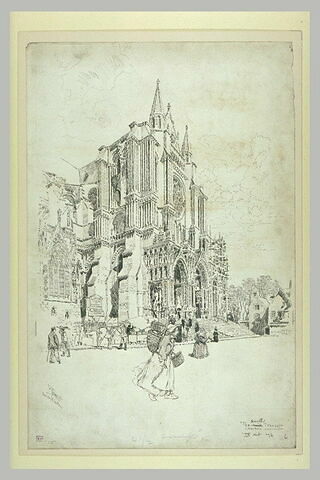 La cathédrale de Chartres : transept sud