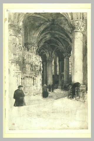 La cathédrale de Chartres : le déambulatoire