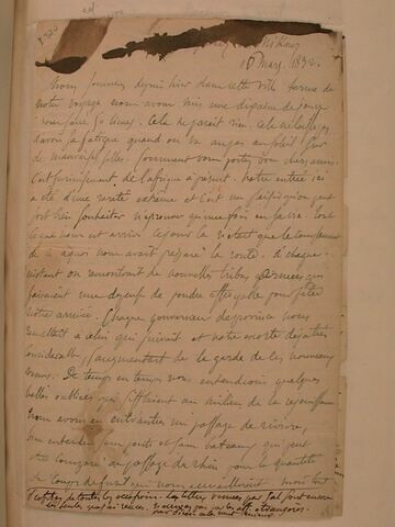 10, 20 et 23 mars 1832, Mékinez, à J.-B. Pierret, image 1/3