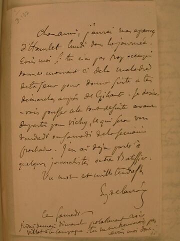 (17 juin 1851), sans lieu, à J.B. Pierret, image 1/2
