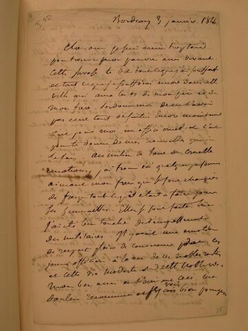 3 janvier 1846, Bordeaux, à J.B. Pierret
