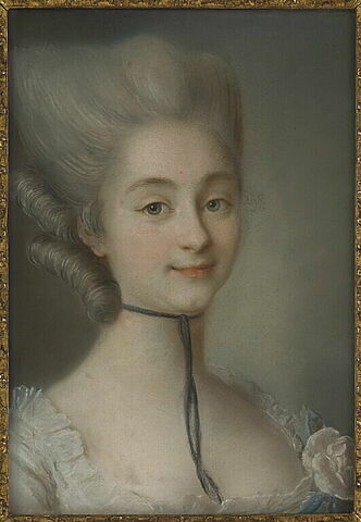 Portrait présumé de Mademoiselle Marie Perrine Etiennette Le Marquis, dite Mme de Villemomble (1737-1806), image 4/6