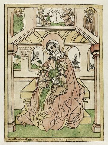 Sainte Anne avec la Vierge et l'Enfant