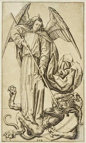 Saint Michel terrassant le dragon, image 1/1