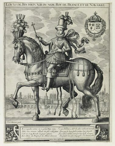 Statue équestre de Louis XIII, image 1/1