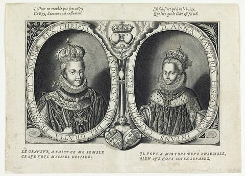 Louis XIII et Anne d'Autriche