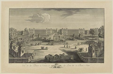 Vue de la place Louis XV, image 1/1