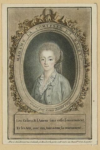 Portrait de Mme la Comtesse du Barry