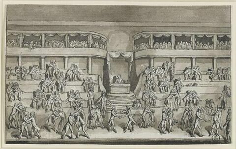 Baiser de paix dans l'Assemblée Nationale (7juillet 1792), dit le baiser Lamourette, image 1/1