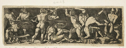 Combat entre onze hommes nus, image 1/1