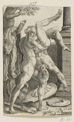 Hercule étouffant Antée, image 1/1