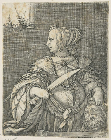Judith de profil, image 1/1