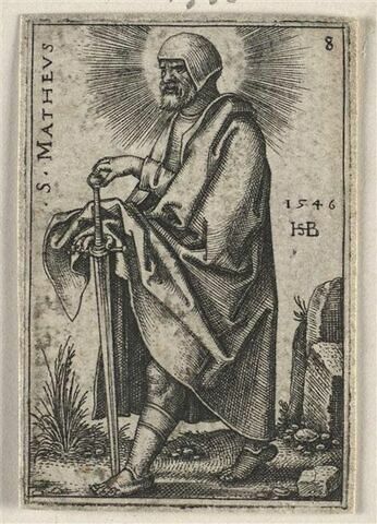 Série de douze apôtres : Saint Mathieu, image 1/1