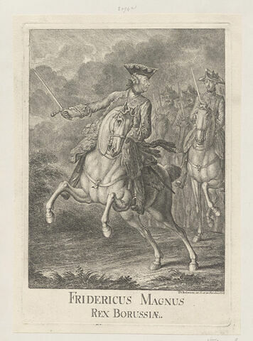Le grand Frédéric, roi de Prusse