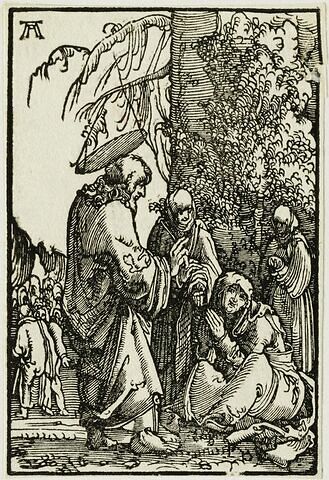 Le Christ prenant congé de sa mère  : Chute et Rédemption de l'Humanité, suite de quarante bois gravés
