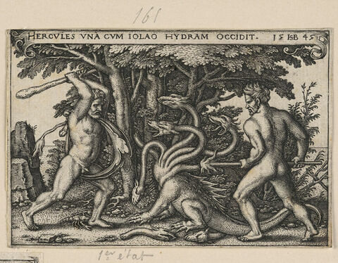Hercule combattant l'Hydre de Lerne, image 1/1