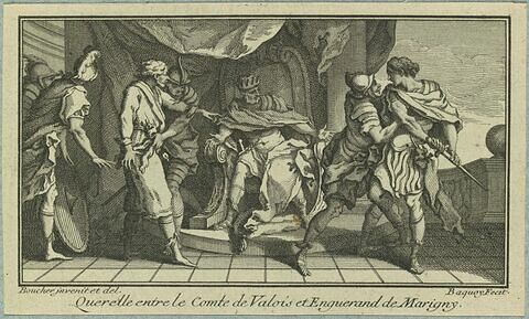 Querelle entre le Comte de Valois et Enguerrand de Marigny