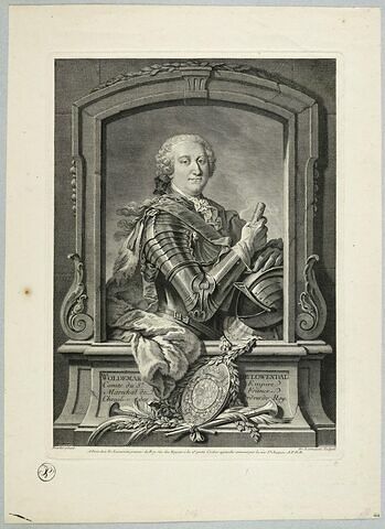 Portrait du maréchal de Lowendal