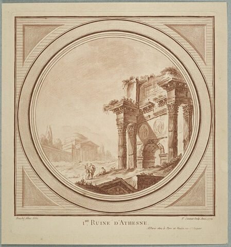 Première ruine d'Athènes