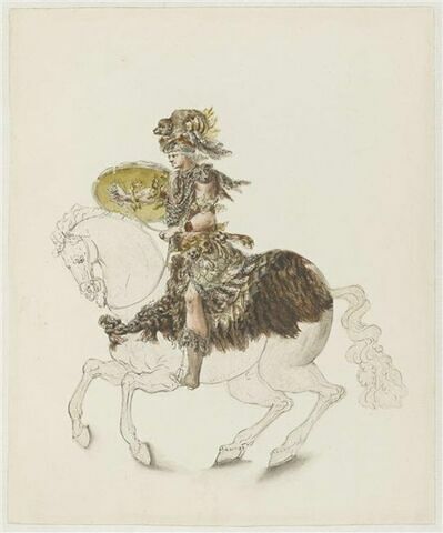 Costume pour les pages de la quadrille des Américains pour le grand carrousel de 1662