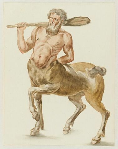 Costume pour le centaure Chiron dans les Noces de Pélée et Thétis