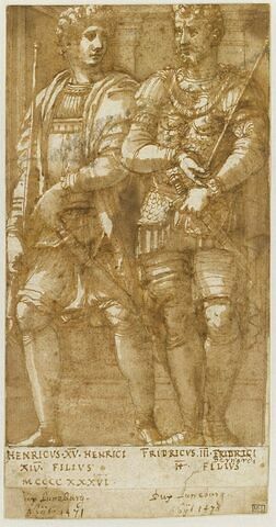 Deux princes de la maison d'Este, Errico IV et Federico III, image 1/1