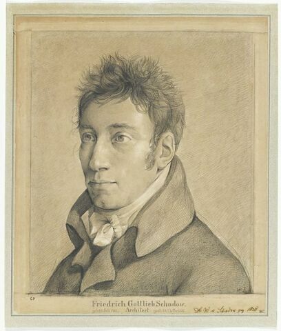 Portrait de Christian Friedrich Gottlieb Schadow (1761-1831)