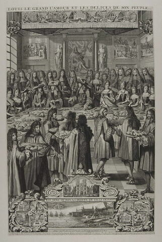 Almanach de 1688. Louis-le-Grand, l'amour et les délices de son peuple